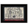 "Hot Bath" By Linda Spivey, Ready to Hang Framed Print, Black Frame