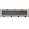 7-Peg Mug Rack by Millwork Engineering, Sand Frame