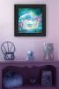 "Woodland Cove Mermaid" by Bluebird Barn, Ready to Hang Framed Print, Black Frame