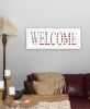 "Patriotic Welcome" by Cindy Jacobs, Ready to Hang Framed Print, White Frame